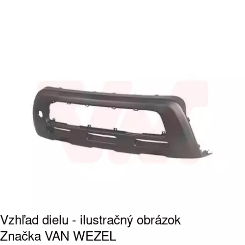 Lišta nárazníka POLCAR 416507-5