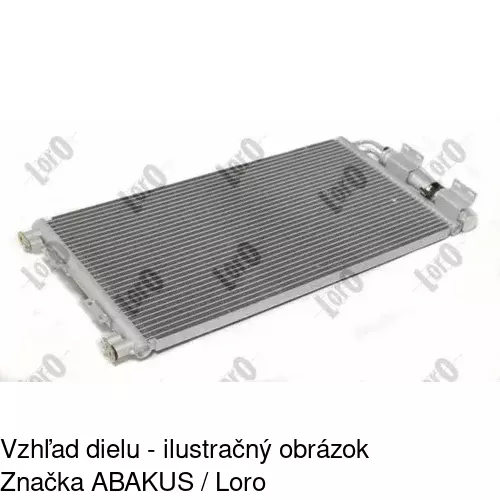 Chladiče klimatizácie 4310K82X /POLCAR/ - obr. 1