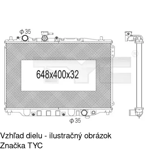 Chladiče vody 451508-3 /POLCAR/ - obr. 1