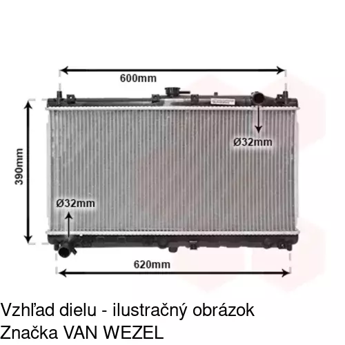 Chladiče vody 4535083K /POLCAR/ - obr. 2