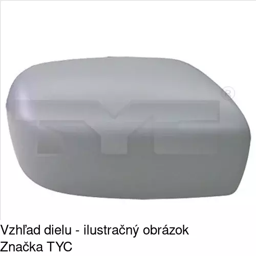 Rám vonkajšieho zrkadla POLCAR 455055PM