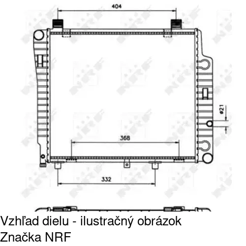 Chladiče vody POLCAR 5002089X
