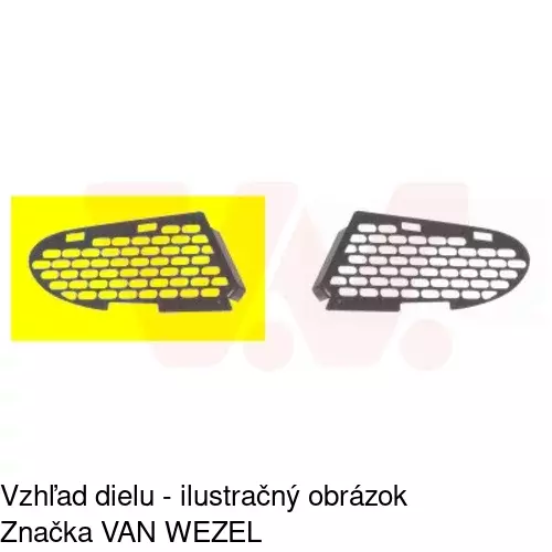 Kryt v nárazníku 500227-4 /POLCAR/