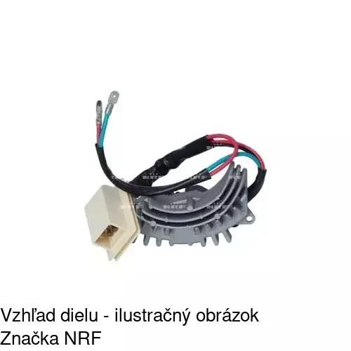 Ovládače klimatizácie 5002KST-2 /POLCAR/ - obr. 1
