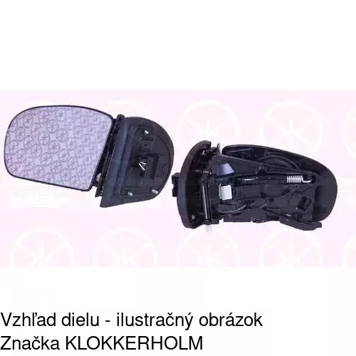 Vonkajšie zrkadlo 5003514M /POLCAR/ - obr. 1