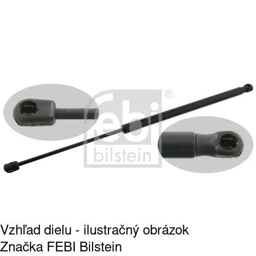Plynová pružina 5003AB1 /POLCAR/ - obr. 1