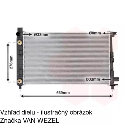 Chladiče vody 500508-5 /POLCAR/ - obr. 5
