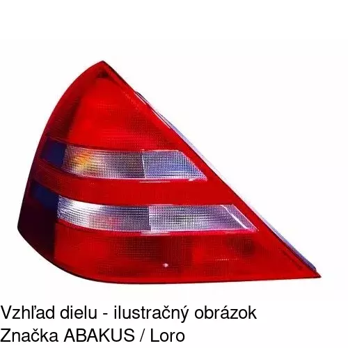 Zadné svetlo POLCAR 500787-X