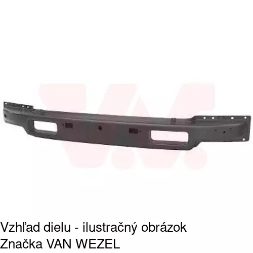 Výstuha nárazníka 501207-3 /POLCAR/ - obr. 1