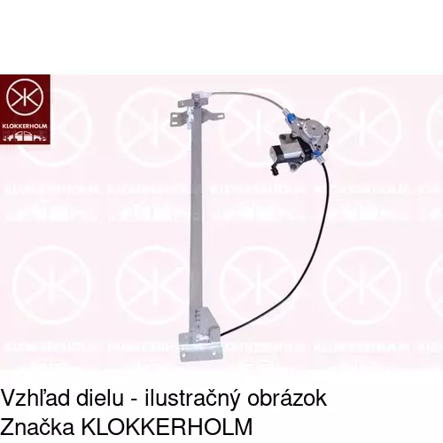 Elektrický mechanizmus okna dverí 5012PSE2 /POLCAR/