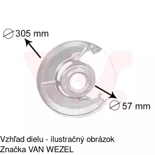 Brzdovy štít 5013OT10 /POLCAR/ - obr. 1