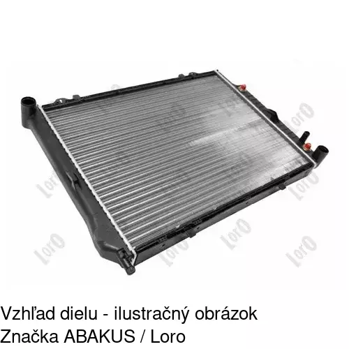 Chladiče vody 5015081X /POLCAR/ - obr. 2