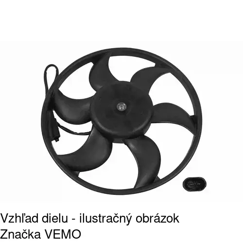 Ventilátory chladičov 501523W5 /POLCAR/ - obr. 2