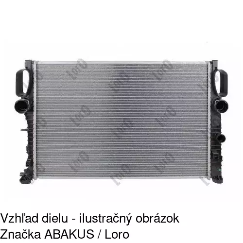 Chladiče vody 501608-3 /POLCAR/ - obr. 3