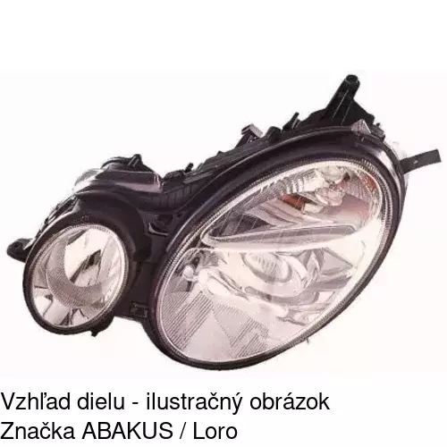 Hlavný reflektor 5016094E /POLCAR/ - obr. 3