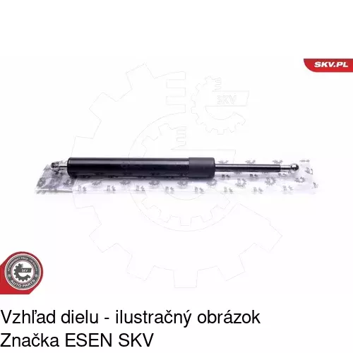 Plynová pružina 5016AB1D /POLCAR/ - obr. 4
