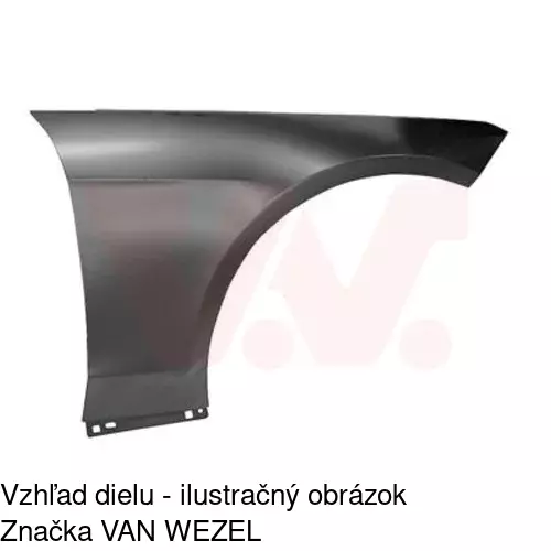 Predný blatník 501802-Q /POLCAR/ - obr. 4