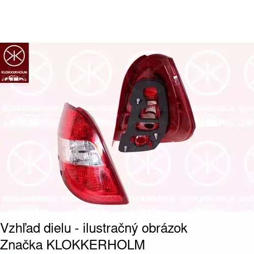 Zadné svetlo POLCAR 502188-E