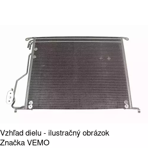 Chladiče klimatizácie 5025K8C3S /POLCAR/ - obr. 1