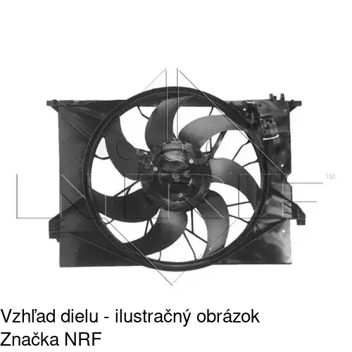 Ventilátory chladičov 503123W1 /POLCAR/ - obr. 1