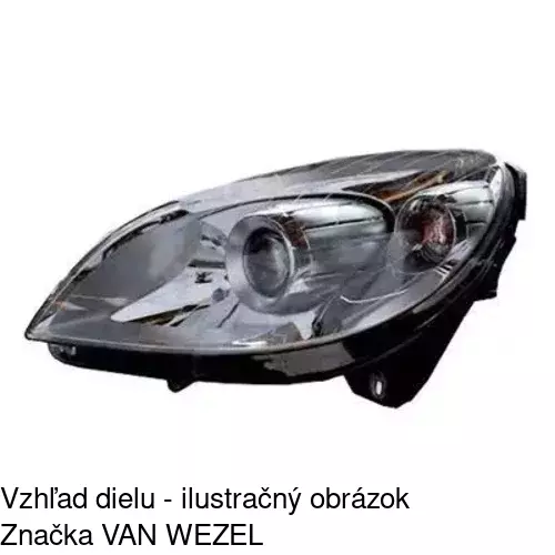 Hlavný reflektor 5035092U /POLCAR/ - obr. 4