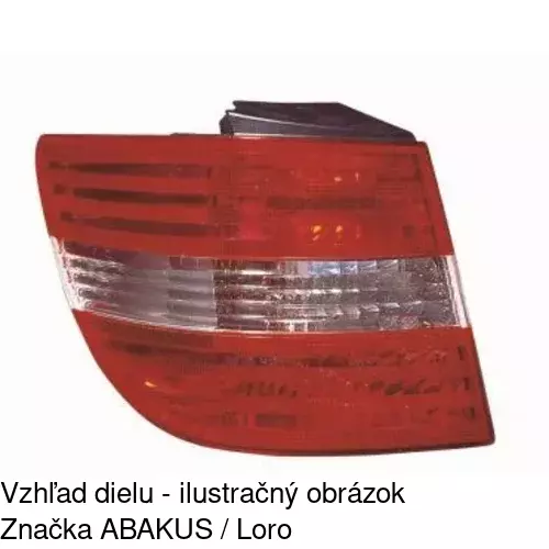 Zadné svetlo 5035872E /POLCAR/ - obr. 1