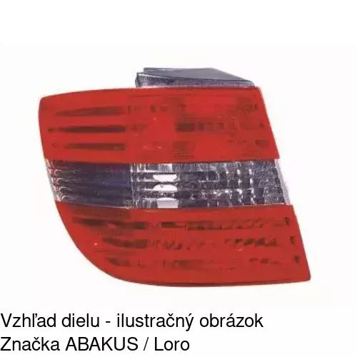 Zadné svetlo 5035872E /POLCAR/ - obr. 2