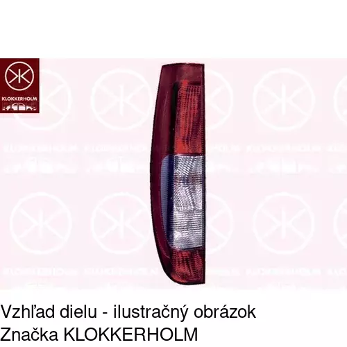 Zadné svetlo 504087-H /POLCAR/ - obr. 2