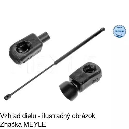 Plynová pružina 5044ABD /POLCAR/ - obr. 2