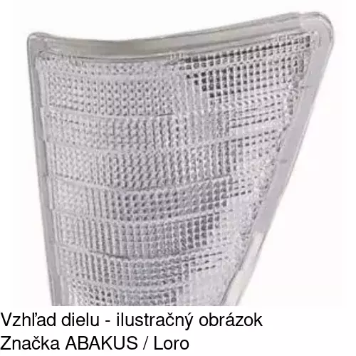 Predná smerovka 506119 /POLCAR/ - obr. 2