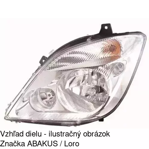Hlavný reflektor 5065091H /POLCAR/ - obr. 4