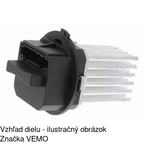 Ovládače klimatizácie 5065KST1X /POLCAR/ - obr. 1
