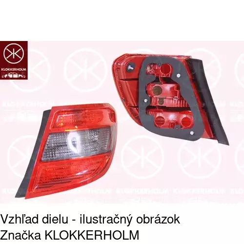 Zadné svetlo 5070884E /POLCAR/ - obr. 1