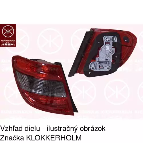 Zadné svetlo 5070884E /POLCAR/ - obr. 2