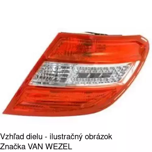 Zadné svetlo 5070885E /POLCAR/ - obr. 3