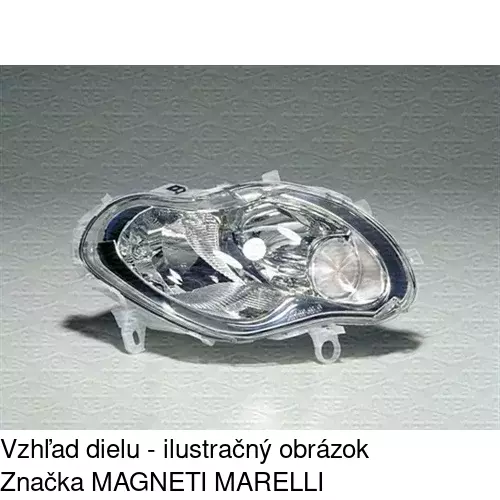 Hlavný reflektor 5095092E /POLCAR/ - obr. 2