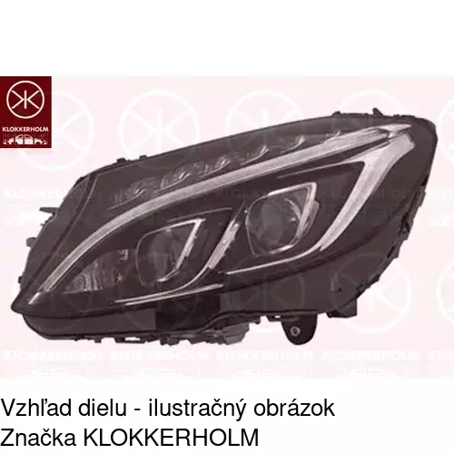 Hlavný reflektor POLCAR 50D2102U