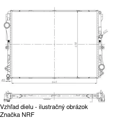Chladiče vody POLCAR 50F1081X