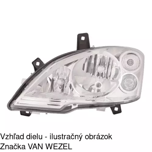 Hlavný reflektor 50N109-E /POLCAR/ - obr. 4
