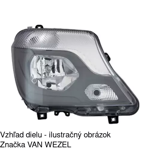 Hlavný reflektor 50N210-H /POLCAR/ - obr. 4