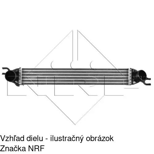 Chladiče vzduchu (Intercoolery) 5102J8-1 /POLCAR/ - obr. 2