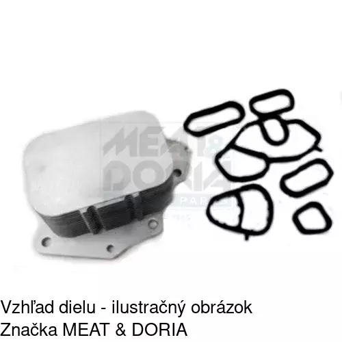 Chladiče oleja 5102L8-2 /POLCAR/ - obr. 4