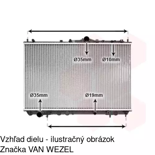 Chladiče vody 521008-3 /POLCAR/ - obr. 3