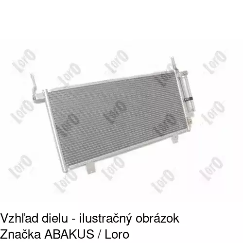 Chladiče klimatizácie 5223K8C1 /POLCAR/ - obr. 1