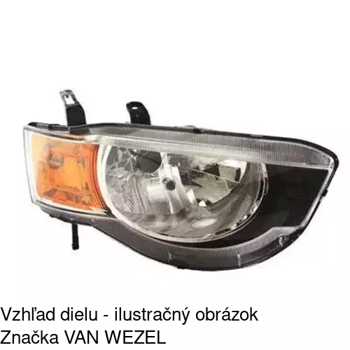 Hlavný reflektor 524210-E /POLCAR/ - obr. 4