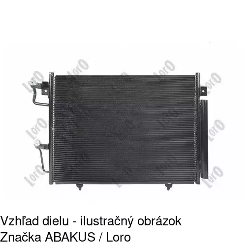Chladiče klimatizácie 5287K8C2 /POLCAR/ - obr. 1