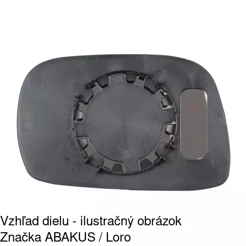 Vonkajšie zrkadlo 550352-M /POLCAR/ - obr. 3