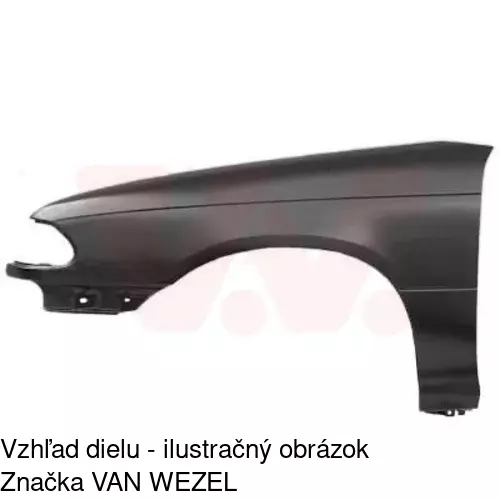 Predný blatník 550701 /POLCAR/ - obr. 1