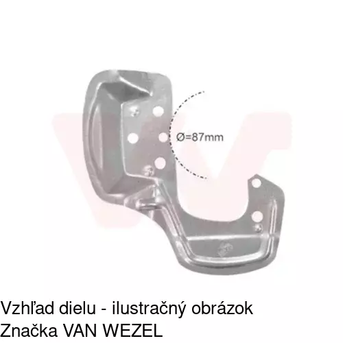 Brzdovy štít 5507OT-2 /POLCAR/ - obr. 4