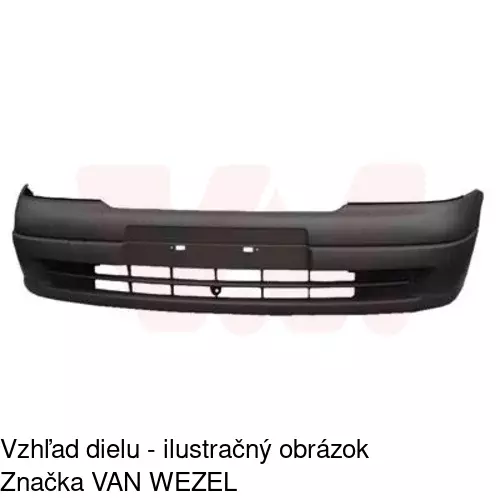 Predný nárazník 550807-5 /POLCAR/ - obr. 1